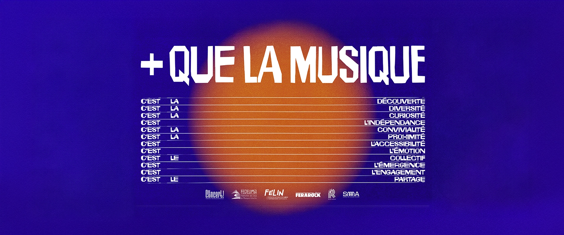 + que la musique